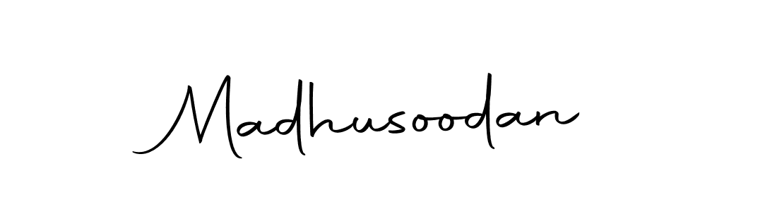 You should practise on your own different ways (Autography-DOLnW) to write your name (Madhusoodan) in signature. don't let someone else do it for you. Madhusoodan signature style 10 images and pictures png