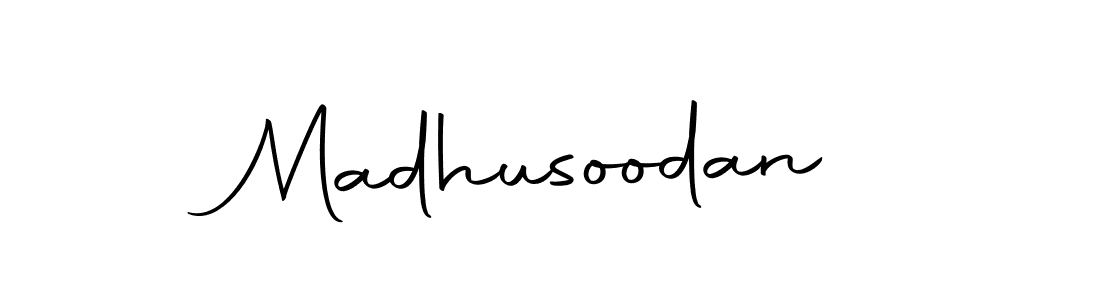 You should practise on your own different ways (Autography-DOLnW) to write your name (Madhusoodan) in signature. don't let someone else do it for you. Madhusoodan signature style 10 images and pictures png