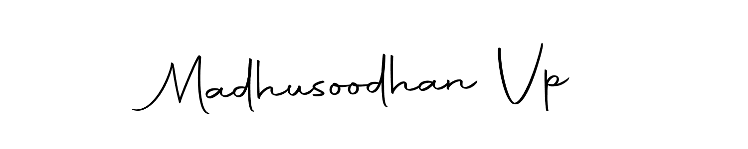 Here are the top 10 professional signature styles for the name Madhusoodhan Vp. These are the best autograph styles you can use for your name. Madhusoodhan Vp signature style 10 images and pictures png