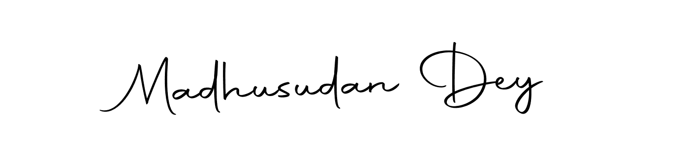 Make a beautiful signature design for name Madhusudan Dey. Use this online signature maker to create a handwritten signature for free. Madhusudan Dey signature style 10 images and pictures png