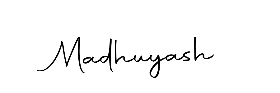 The best way (Autography-DOLnW) to make a short signature is to pick only two or three words in your name. The name Madhuyash include a total of six letters. For converting this name. Madhuyash signature style 10 images and pictures png