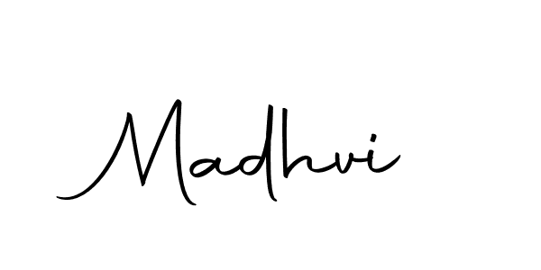 Use a signature maker to create a handwritten signature online. With this signature software, you can design (Autography-DOLnW) your own signature for name Madhvi. Madhvi signature style 10 images and pictures png