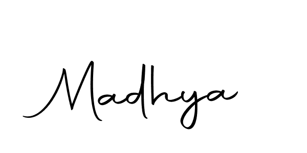 Also we have Madhya name is the best signature style. Create professional handwritten signature collection using Autography-DOLnW autograph style. Madhya signature style 10 images and pictures png