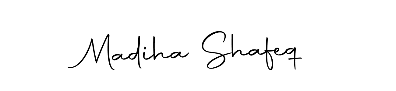 Make a short Madiha Shafeq signature style. Manage your documents anywhere anytime using Autography-DOLnW. Create and add eSignatures, submit forms, share and send files easily. Madiha Shafeq signature style 10 images and pictures png