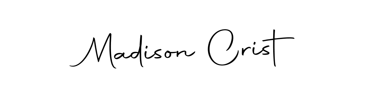 Madison Crist stylish signature style. Best Handwritten Sign (Autography-DOLnW) for my name. Handwritten Signature Collection Ideas for my name Madison Crist. Madison Crist signature style 10 images and pictures png