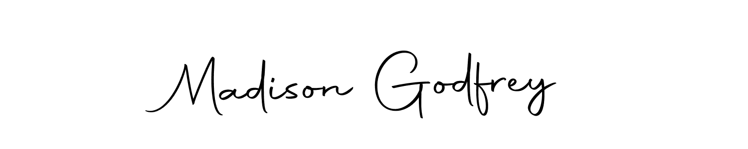 Make a beautiful signature design for name Madison Godfrey. With this signature (Autography-DOLnW) style, you can create a handwritten signature for free. Madison Godfrey signature style 10 images and pictures png