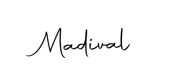 Design your own signature with our free online signature maker. With this signature software, you can create a handwritten (Autography-DOLnW) signature for name Madival. Madival signature style 10 images and pictures png