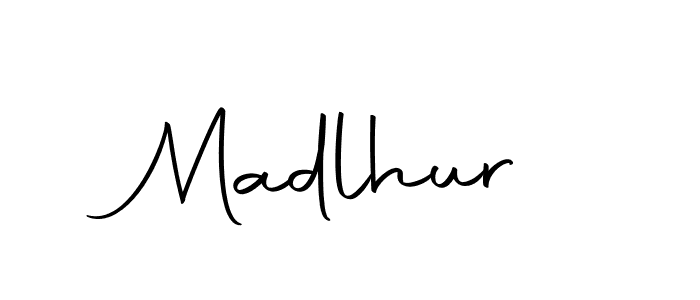 Use a signature maker to create a handwritten signature online. With this signature software, you can design (Autography-DOLnW) your own signature for name Madlhur. Madlhur signature style 10 images and pictures png