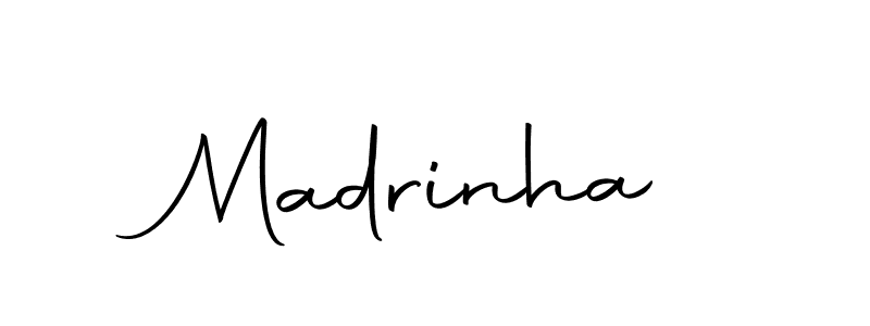 You can use this online signature creator to create a handwritten signature for the name Madrinha. This is the best online autograph maker. Madrinha signature style 10 images and pictures png