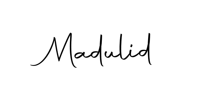 if you are searching for the best signature style for your name Madulid. so please give up your signature search. here we have designed multiple signature styles  using Autography-DOLnW. Madulid signature style 10 images and pictures png