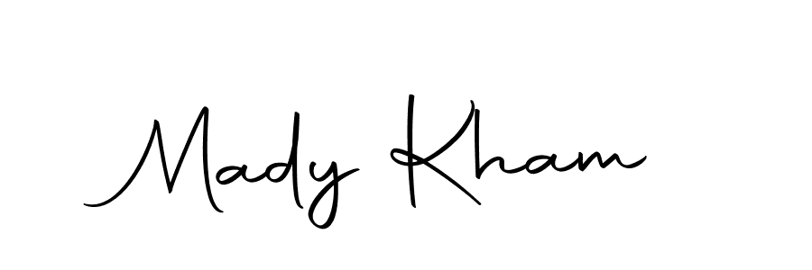 You should practise on your own different ways (Autography-DOLnW) to write your name (Mady Kham) in signature. don't let someone else do it for you. Mady Kham signature style 10 images and pictures png