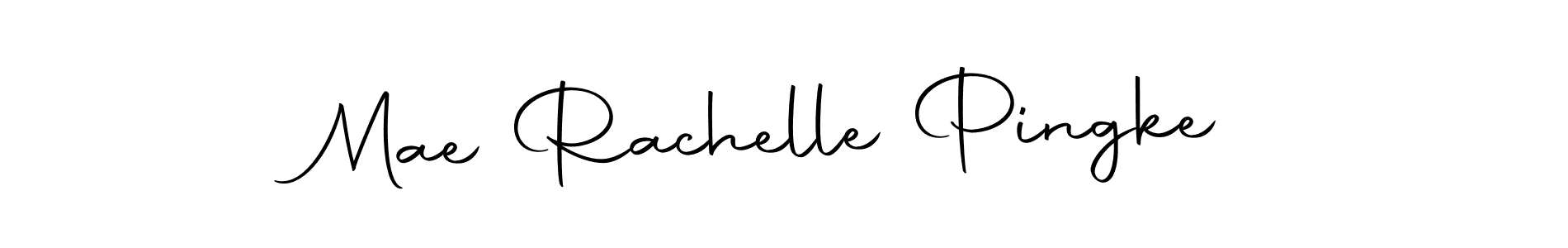Create a beautiful signature design for name Mae Rachelle Pingke. With this signature (Autography-DOLnW) fonts, you can make a handwritten signature for free. Mae Rachelle Pingke signature style 10 images and pictures png