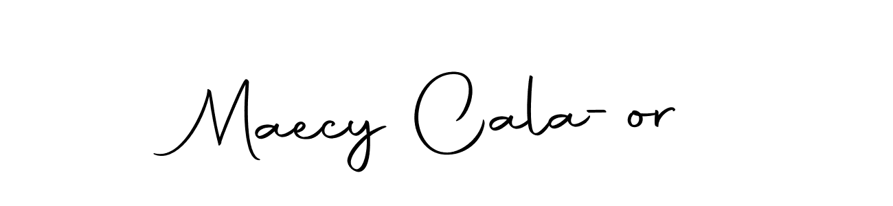 Design your own signature with our free online signature maker. With this signature software, you can create a handwritten (Autography-DOLnW) signature for name Maecy Cala-or. Maecy Cala-or signature style 10 images and pictures png