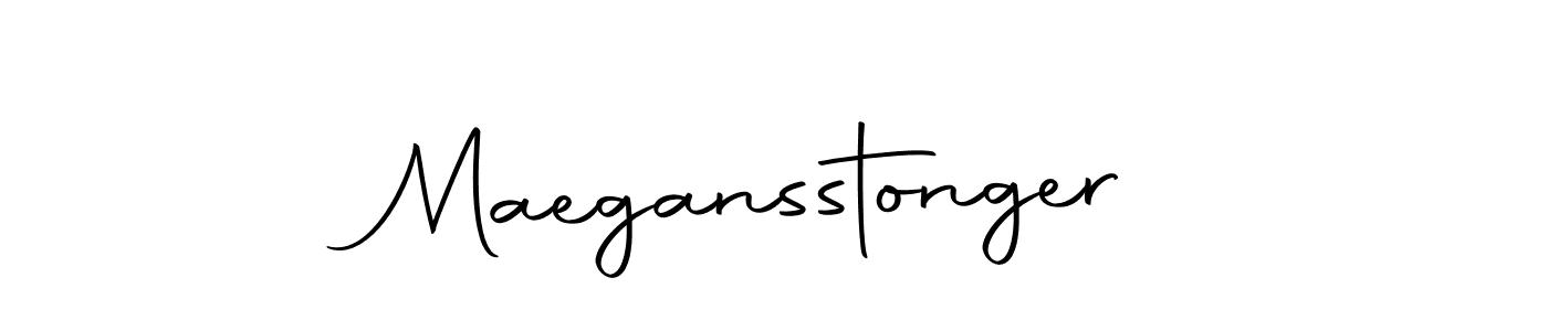 Maegansstonger stylish signature style. Best Handwritten Sign (Autography-DOLnW) for my name. Handwritten Signature Collection Ideas for my name Maegansstonger. Maegansstonger signature style 10 images and pictures png