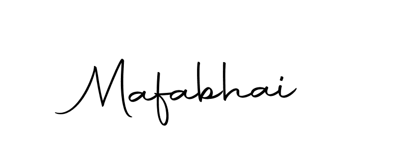 Mafabhai stylish signature style. Best Handwritten Sign (Autography-DOLnW) for my name. Handwritten Signature Collection Ideas for my name Mafabhai. Mafabhai signature style 10 images and pictures png