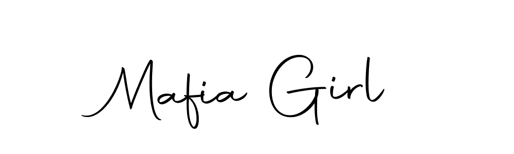 Make a beautiful signature design for name Mafia Girl. With this signature (Autography-DOLnW) style, you can create a handwritten signature for free. Mafia Girl signature style 10 images and pictures png