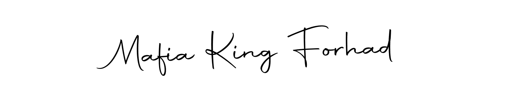 Make a beautiful signature design for name Mafia King Forhad. With this signature (Autography-DOLnW) style, you can create a handwritten signature for free. Mafia King Forhad signature style 10 images and pictures png