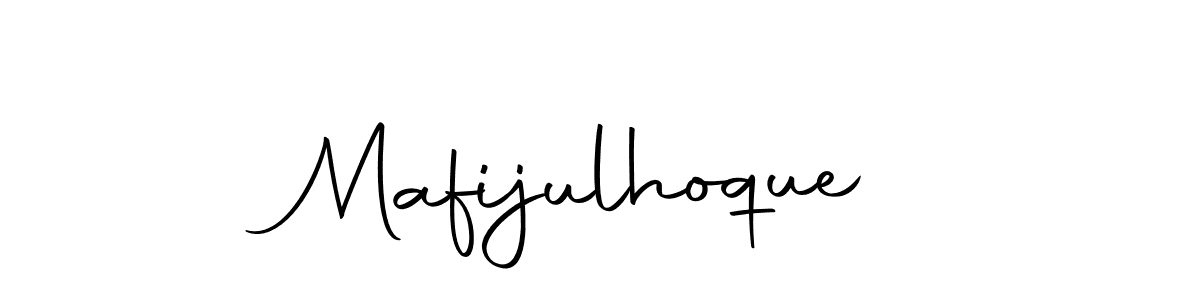 Design your own signature with our free online signature maker. With this signature software, you can create a handwritten (Autography-DOLnW) signature for name Mafijulhoque. Mafijulhoque signature style 10 images and pictures png