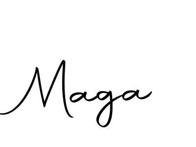 Create a beautiful signature design for name Maga. With this signature (Autography-DOLnW) fonts, you can make a handwritten signature for free. Maga signature style 10 images and pictures png