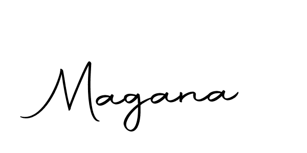 You should practise on your own different ways (Autography-DOLnW) to write your name (Magana) in signature. don't let someone else do it for you. Magana signature style 10 images and pictures png