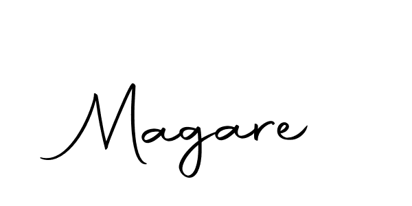 Make a beautiful signature design for name Magare. With this signature (Autography-DOLnW) style, you can create a handwritten signature for free. Magare signature style 10 images and pictures png