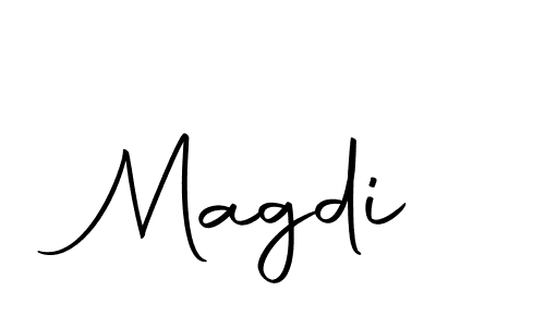 Similarly Autography-DOLnW is the best handwritten signature design. Signature creator online .You can use it as an online autograph creator for name Magdi. Magdi signature style 10 images and pictures png