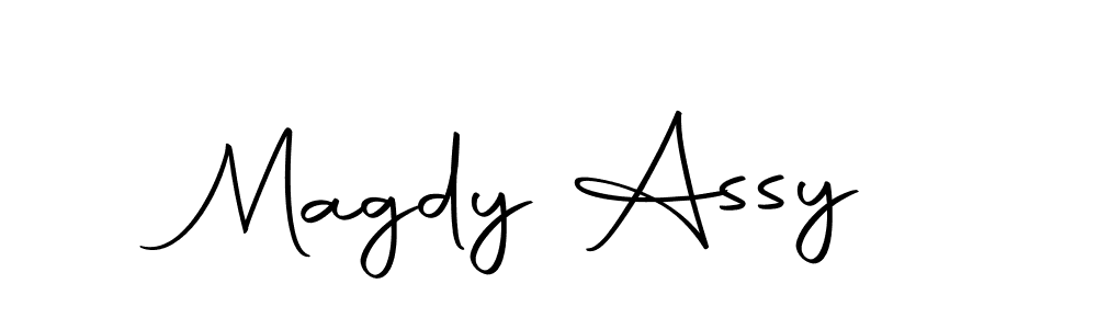 Make a short Magdy Assy signature style. Manage your documents anywhere anytime using Autography-DOLnW. Create and add eSignatures, submit forms, share and send files easily. Magdy Assy signature style 10 images and pictures png