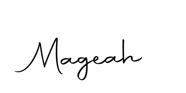 Create a beautiful signature design for name Mageah. With this signature (Autography-DOLnW) fonts, you can make a handwritten signature for free. Mageah signature style 10 images and pictures png