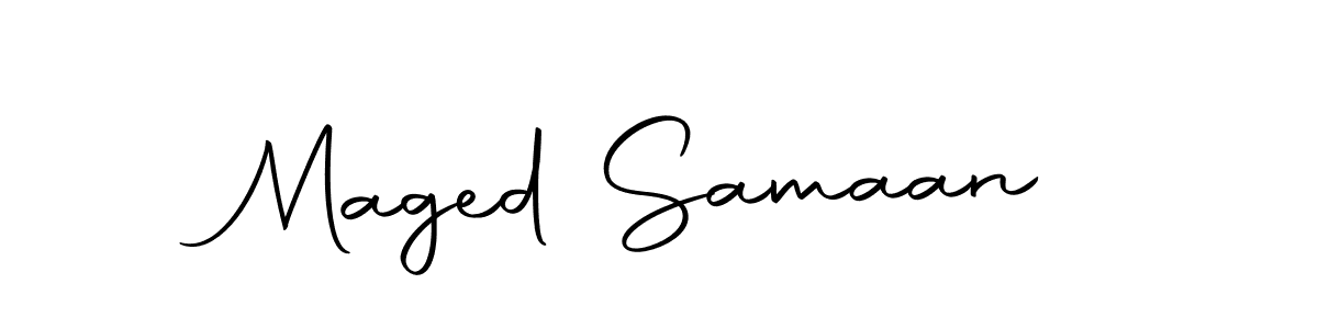 Make a beautiful signature design for name Maged Samaan. Use this online signature maker to create a handwritten signature for free. Maged Samaan signature style 10 images and pictures png