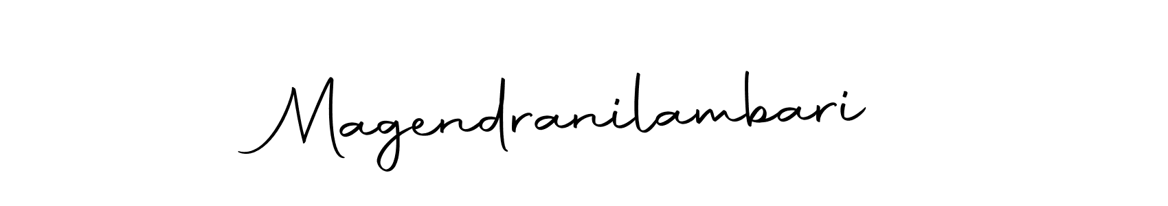 How to make Magendranilambari signature? Autography-DOLnW is a professional autograph style. Create handwritten signature for Magendranilambari name. Magendranilambari signature style 10 images and pictures png