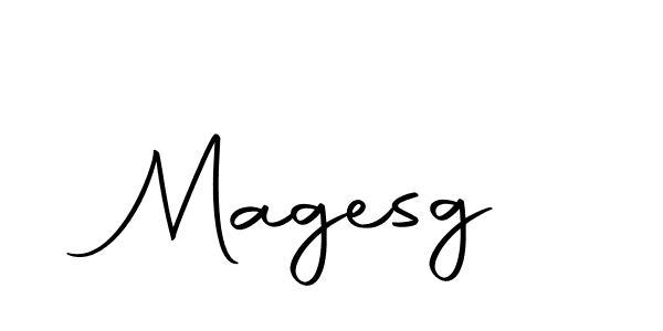 You should practise on your own different ways (Autography-DOLnW) to write your name (Magesg) in signature. don't let someone else do it for you. Magesg signature style 10 images and pictures png