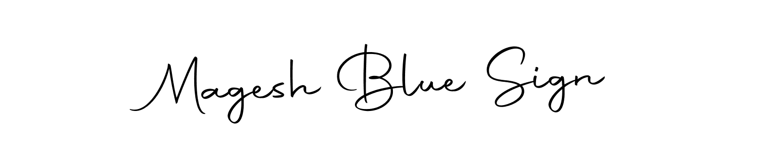 Autography-DOLnW is a professional signature style that is perfect for those who want to add a touch of class to their signature. It is also a great choice for those who want to make their signature more unique. Get Magesh Blue Sign name to fancy signature for free. Magesh Blue Sign signature style 10 images and pictures png