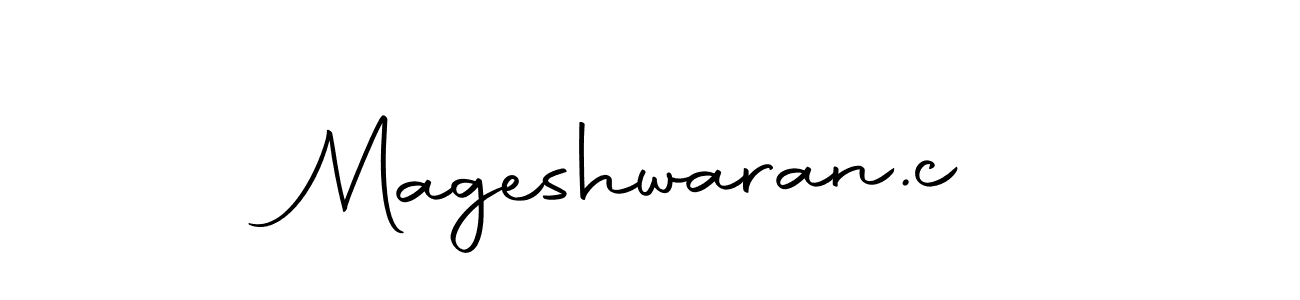 How to make Mageshwaran.c signature? Autography-DOLnW is a professional autograph style. Create handwritten signature for Mageshwaran.c name. Mageshwaran.c signature style 10 images and pictures png