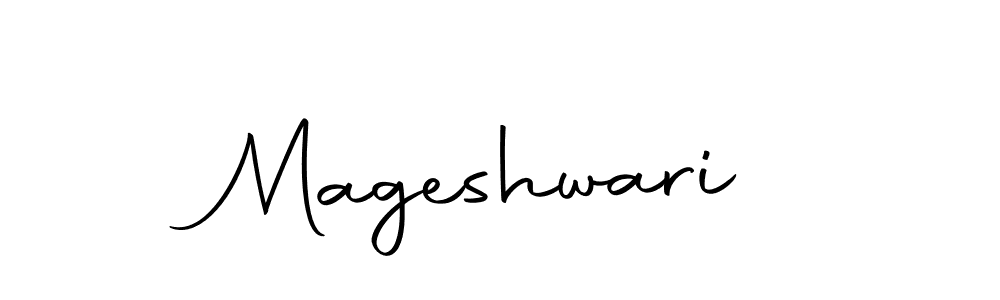 How to make Mageshwari signature? Autography-DOLnW is a professional autograph style. Create handwritten signature for Mageshwari name. Mageshwari signature style 10 images and pictures png