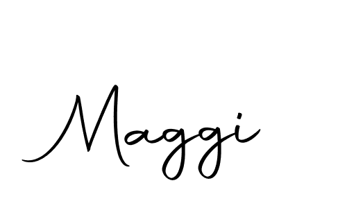 Create a beautiful signature design for name Maggi. With this signature (Autography-DOLnW) fonts, you can make a handwritten signature for free. Maggi signature style 10 images and pictures png