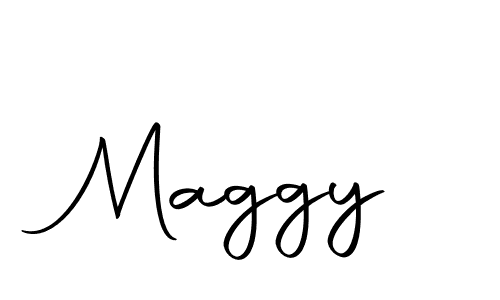 Make a beautiful signature design for name Maggy. With this signature (Autography-DOLnW) style, you can create a handwritten signature for free. Maggy signature style 10 images and pictures png