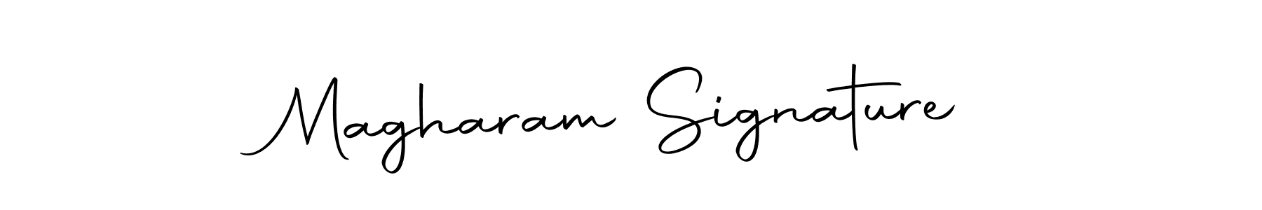 Also we have Magharam Signature name is the best signature style. Create professional handwritten signature collection using Autography-DOLnW autograph style. Magharam Signature signature style 10 images and pictures png