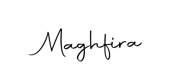 Use a signature maker to create a handwritten signature online. With this signature software, you can design (Autography-DOLnW) your own signature for name Maghfira. Maghfira signature style 10 images and pictures png