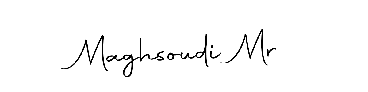 How to make Maghsoudi Mr name signature. Use Autography-DOLnW style for creating short signs online. This is the latest handwritten sign. Maghsoudi Mr signature style 10 images and pictures png