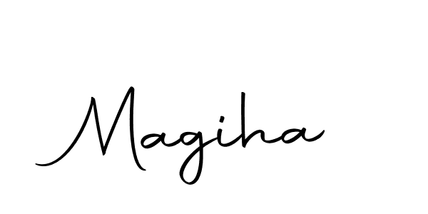 Magiha stylish signature style. Best Handwritten Sign (Autography-DOLnW) for my name. Handwritten Signature Collection Ideas for my name Magiha. Magiha signature style 10 images and pictures png