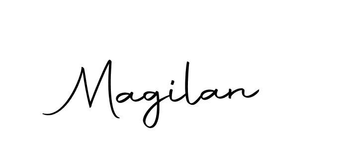 You should practise on your own different ways (Autography-DOLnW) to write your name (Magilan) in signature. don't let someone else do it for you. Magilan signature style 10 images and pictures png