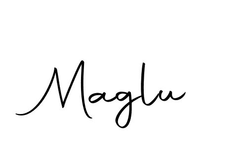 You should practise on your own different ways (Autography-DOLnW) to write your name (Maglu) in signature. don't let someone else do it for you. Maglu signature style 10 images and pictures png