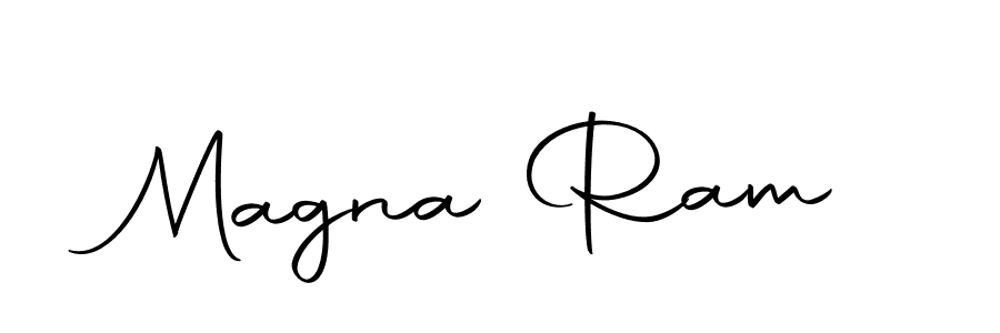 You should practise on your own different ways (Autography-DOLnW) to write your name (Magna Ram) in signature. don't let someone else do it for you. Magna Ram signature style 10 images and pictures png