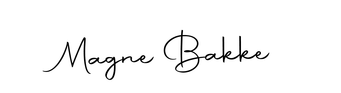 You can use this online signature creator to create a handwritten signature for the name Magne Bakke. This is the best online autograph maker. Magne Bakke signature style 10 images and pictures png