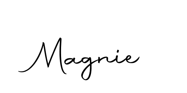 Also we have Magnie name is the best signature style. Create professional handwritten signature collection using Autography-DOLnW autograph style. Magnie signature style 10 images and pictures png