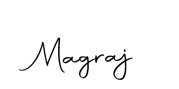 You should practise on your own different ways (Autography-DOLnW) to write your name (Magraj) in signature. don't let someone else do it for you. Magraj signature style 10 images and pictures png