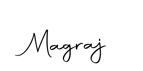 You should practise on your own different ways (Autography-DOLnW) to write your name (Magraj) in signature. don't let someone else do it for you. Magraj signature style 10 images and pictures png