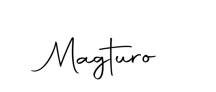 Use a signature maker to create a handwritten signature online. With this signature software, you can design (Autography-DOLnW) your own signature for name Magturo. Magturo signature style 10 images and pictures png