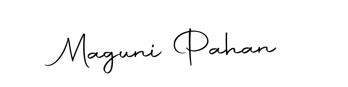 if you are searching for the best signature style for your name Maguni Pahan. so please give up your signature search. here we have designed multiple signature styles  using Autography-DOLnW. Maguni Pahan signature style 10 images and pictures png