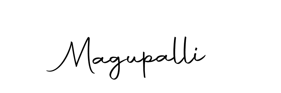 You should practise on your own different ways (Autography-DOLnW) to write your name (Magupalli) in signature. don't let someone else do it for you. Magupalli signature style 10 images and pictures png